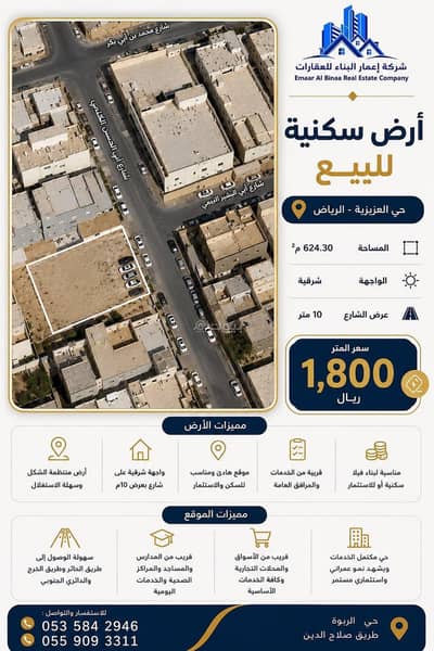 Residential Land for Sale in South Riyadh, Riyadh - Residential Land For Sale in Al Aziziyah, Riyadh Residential Land for Sale in South Riyadh, Riyadh - Residential Land For Sale in Al Aziziyah, Riyadh