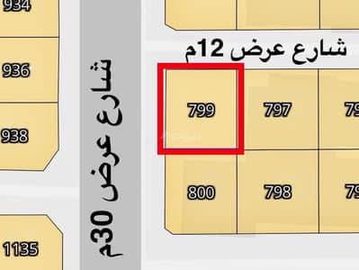 ارض سكنية  للبيع في شمال جدة، جدة - للبيع ارض سكنيه مميزه شارعين منها شارع 30م - حي الياقوت