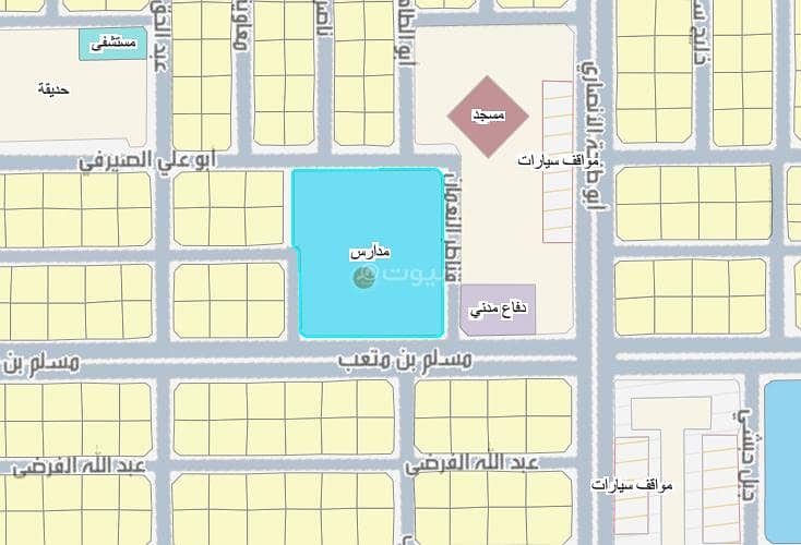 Land for sale in Al Yaqout, North Jeddah Land for sale in Al Yaqout, North Jeddah