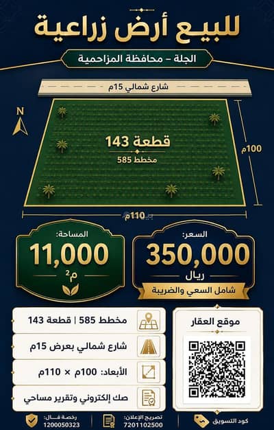 ارض زراعية  للبيع في الجديده 1 - ارض زراعية بالجله