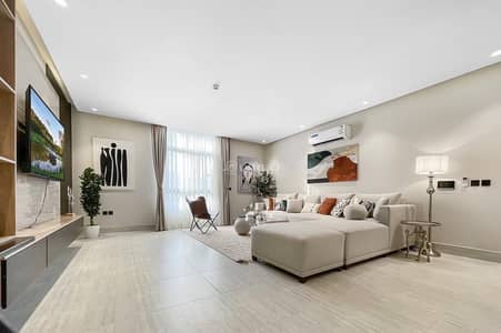 2 Bedroom Apartment for Rent in North Riyadh, Riyadh - Fully furnished family apartment for rent | Front-facing in a prime location in Riyadh 2 Bedroom Apartment for Rent in North Riyadh, Riyadh - Fully furnished family apartment for rent | Front-facing in a prime location in Riyadh