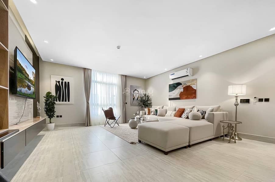 Fully furnished family apartment for rent | Front-facing in a prime location in Riyadh Fully furnished family apartment for rent | Front-facing in a prime location in Riyadh