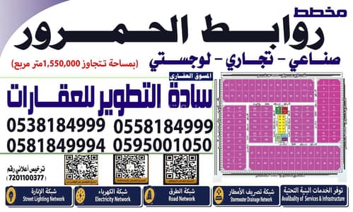 Residential Land for Rent in Support Services, Dammam - A plan for investment in 2nd ind area | Residential, Commercial, and Industrial