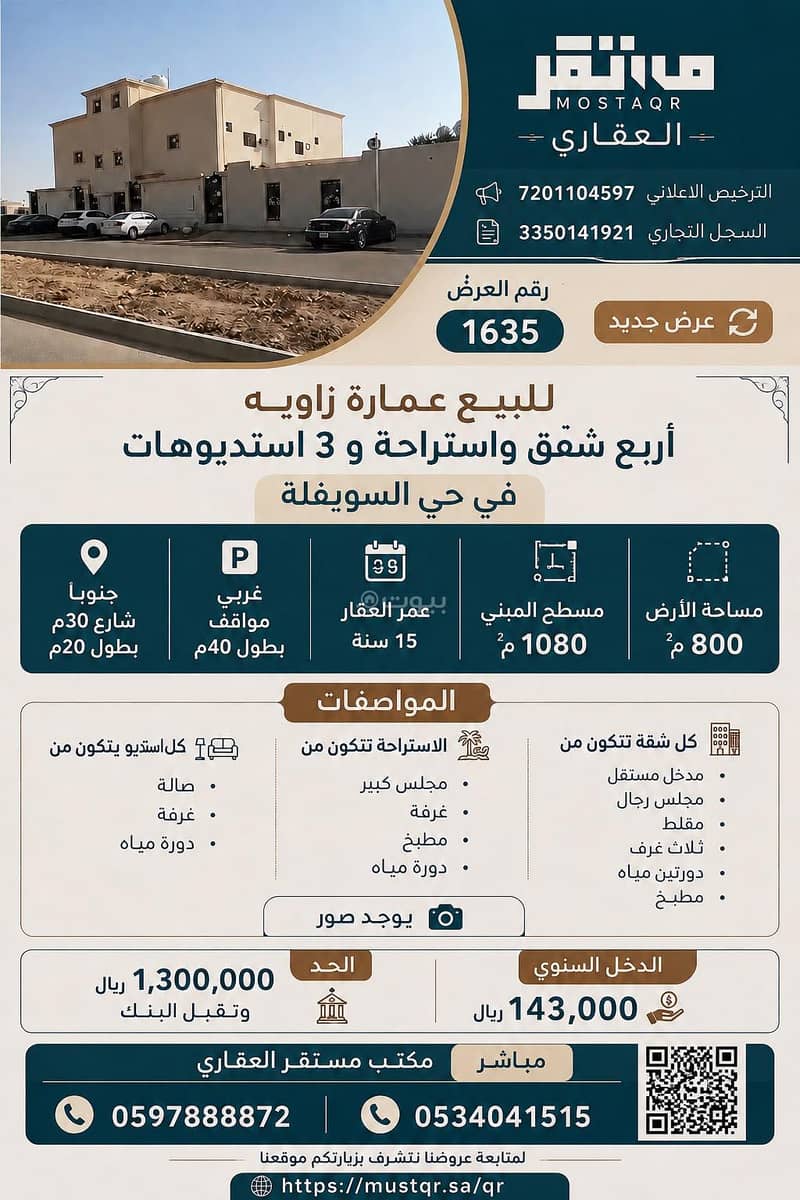 Building For Sale in Al Suwaiflah, Hail Building For Sale in Al Suwaiflah, Hail