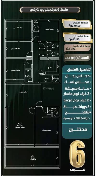 6 Bedroom Flat for Sale in North Jeddah, Jeddah - Studio Apartment For Sale in Al Nuzhah, Jeddah 6 Bedroom Flat for Sale in North Jeddah, Jeddah - Studio Apartment For Sale in Al Nuzhah, Jeddah