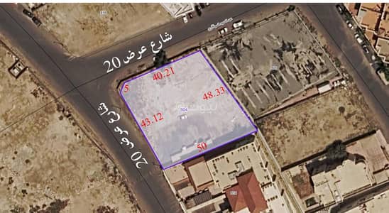 Residential Land for Sale in North Jeddah, Jeddah - Residential Land For Sale in Obhur Al Janoubiyah, Jeddah