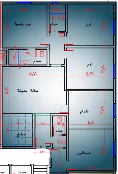 5 Bedroom Flat for Sale in North Jeddah, Jeddah - Apartment for sale on Ahmad Bin Muhammad Al Hawi Street, Al Waha District, Jeddah City. 5 Bedroom Flat for Sale in North Jeddah, Jeddah - Apartment for sale on Ahmad Bin Muhammad Al Hawi Street, Al Waha District, Jeddah City.