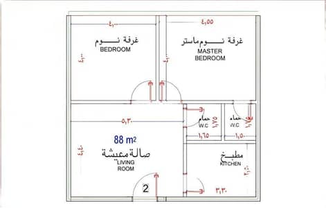2 Bedroom Flat for Sale in North Jeddah, Jeddah - Apartment for sale in Obhur Al Janoubiyah, north Jeddah