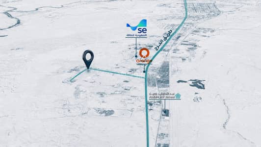Agriculture Plot for Sale in Open area under Al-Aziziya Municipality, Riyadh - Agricultural land in Al-Kharj for sale