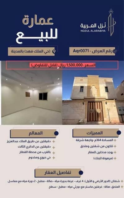 8 Bedroom Residential Building for Sale in King Fahd, Madina - Residential Building For Sale in King Fahd, Madina