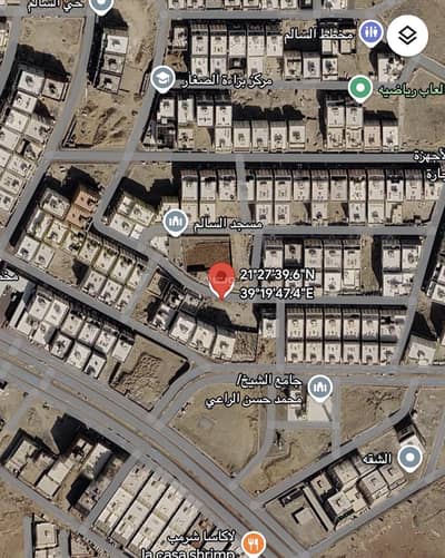 ارض سكنية  للبيع في جدة - ارض للبيع في مخطط السالم حي أم السلم بناء شقق تمليك