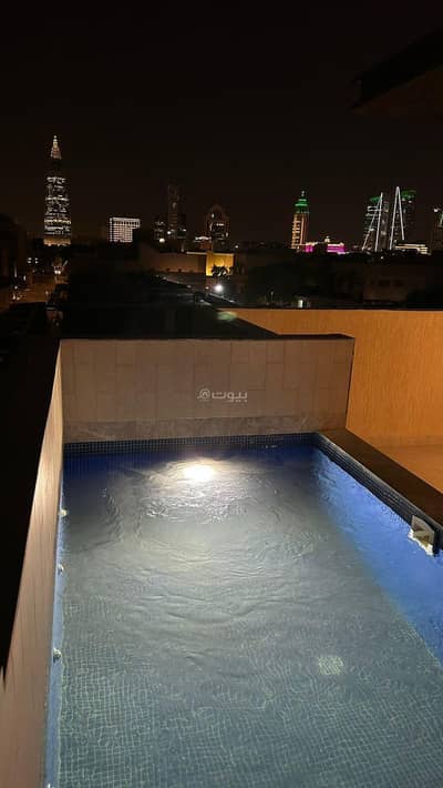 شقة 1 غرفة نوم للايجار في شمال الرياض، الرياض - للايجار شقة روف مودرن فاخره