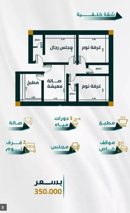 شقة للبيع في الفيحاء، شمال جدة شقة للبيع في الفيحاء، شمال جدة