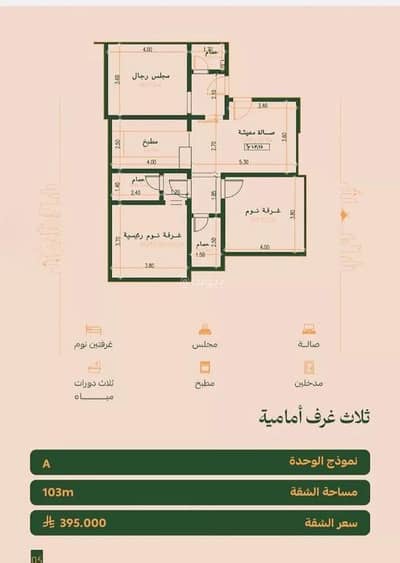 3 Bedroom Apartment for Sale in Central Jeddah, Jeddah - Apartment For Sale in Al Faisaliyah, Central Jeddah 3 Bedroom Apartment for Sale in Central Jeddah, Jeddah - Apartment For Sale in Al Faisaliyah, Central Jeddah