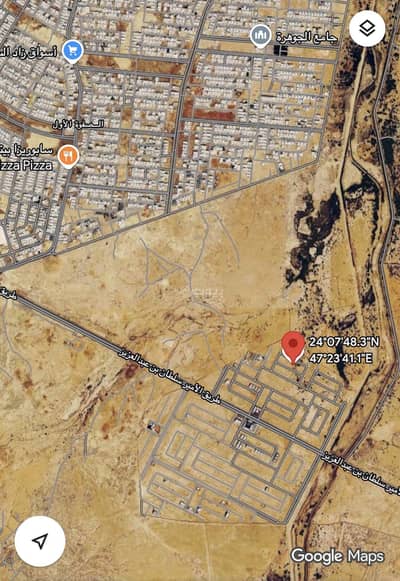 ارض سكنية  للبيع في اليرموك، الخرج منطقة الرياض - ارض سكنيه مخطط العطير