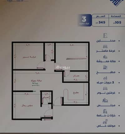 3 Bedroom Apartment for Sale in North Jeddah, Jeddah - Apartment For Sale in Al Nuzhah, Jeddah 3 Bedroom Apartment for Sale in North Jeddah, Jeddah - Apartment For Sale in Al Nuzhah, Jeddah