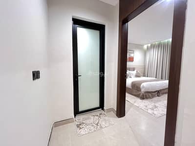 1 Bedroom Flat for Rent in West Riyadh, Riyadh - For rent: a fully furnished residential apartment (one bedroom and living room) in the upscale Al-Mazhir neighborhood.