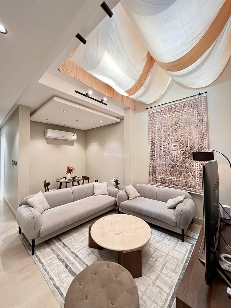 A luxurious and modern apartment with stylish furniture A luxurious and modern apartment with stylish furniture