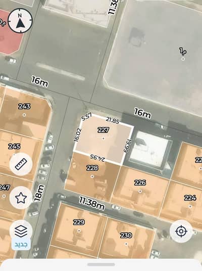 ارض سكنية  للبيع في العزيزية، المدينة المنورة - أرض سكنية للبيع في العزيزية، المدينة المنورة