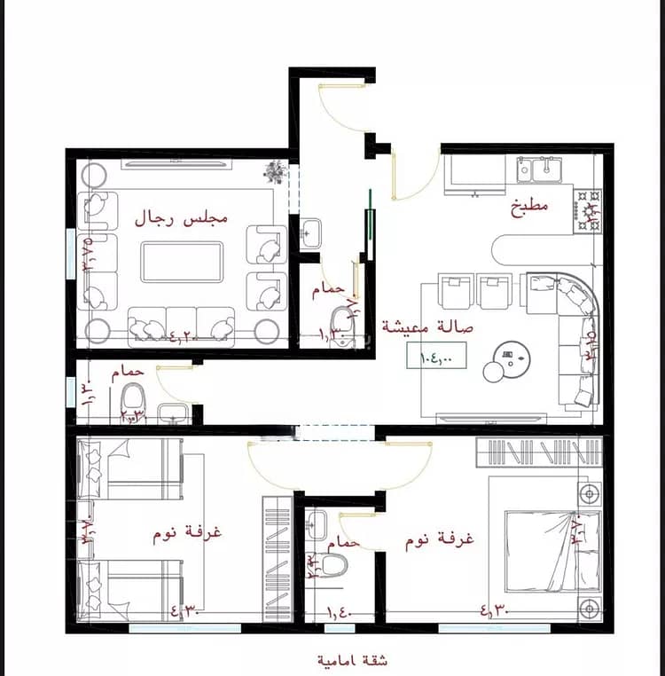 Apartment For Sale in Al Faisaliyah, Jeddah Apartment For Sale in Al Faisaliyah, Jeddah