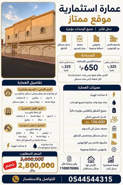 Residential Building for Sale in King Fahd, Madina - Excellent residential building site Residential Building for Sale in King Fahd, Madina - Excellent residential building site