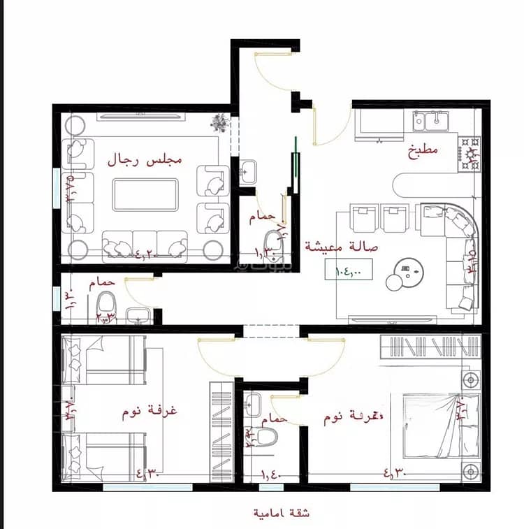 Apartment For Sale in Al Faisaliyah, Jeddah Apartment For Sale in Al Faisaliyah, Jeddah