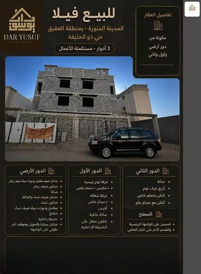6 Bedroom Villa for Sale in Dhu Al Hulayfah, Madina - Villa For Sale in Dhu Al Hulayfah, Madina 6 Bedroom Villa for Sale in Dhu Al Hulayfah, Madina - Villa For Sale in Dhu Al Hulayfah, Madina