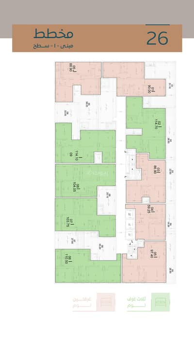 3 Bedroom Apartment for Sale in Al Jawhara, Al Khobar - 3 Bedroom Apartments For Sale in Building I Gardenia 2, Al Khobar