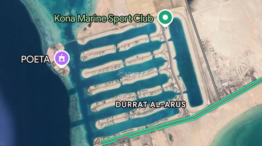 Land for Rent in Durrat Al-Arus Land for Rent in Durrat Al-Arus