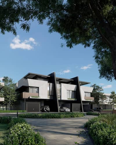 3 Bedroom Villa for Sale in North Riyadh, Riyadh - A ground-level duplex with a basement designed in a modern style, with a total area of 270 m²