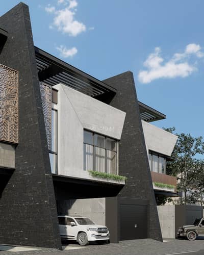 3 Bedroom Villa for Sale in North Riyadh, Riyadh - First-floor apartment with a mezzanine, modern design, and a total area of 117 m²