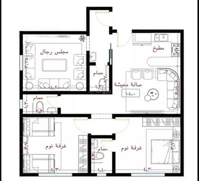 3 Bedroom Apartment for Sale in Central Jeddah, Jeddah - Studio Apartment For Sale in Al Faisaliyah, Jeddah