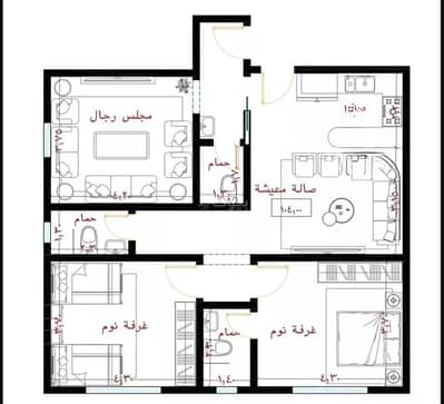 3 Bedroom Apartment for Sale in Central Jeddah, Jeddah - Apartment For Sale in Al Faisaliyah, Jeddah