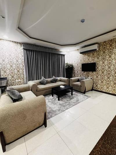1 Bedroom Apartment for Rent in East Riyadh, Riyadh - A modern, comfortable apartment with a living room and a furnished kitchen 13