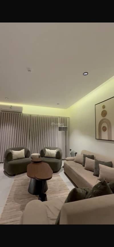 2 Bedroom Flat for Rent in West Riyadh, Riyadh - Two-bedroom apartment with a living room, furnished, 4000 monthly