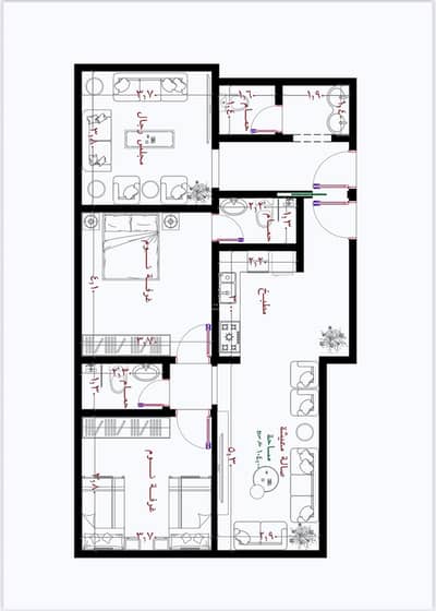 3 Bedroom Flat for Sale in North Jeddah, Jeddah - Apartment For Sale in Al Rayaan, Jeddah 3 Bedroom Flat for Sale in North Jeddah, Jeddah - Apartment For Sale in Al Rayaan, Jeddah