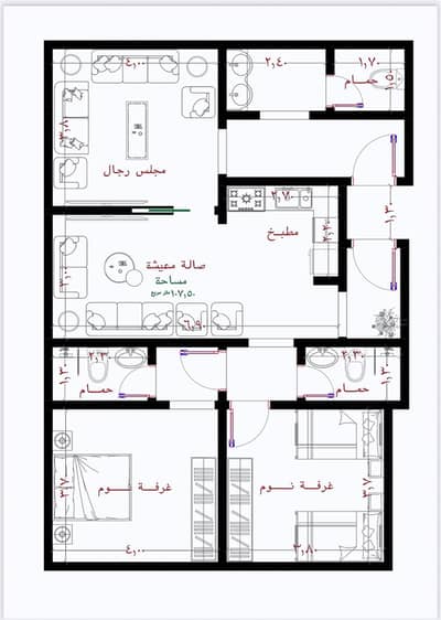 3 Bedroom Apartment for Sale in North Jeddah, Jeddah - Studio Apartment For Sale in Al Rayaan, Jeddah 3 Bedroom Apartment for Sale in North Jeddah, Jeddah - Studio Apartment For Sale in Al Rayaan, Jeddah