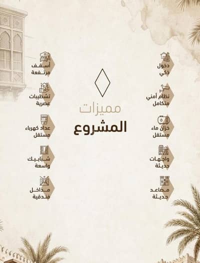 3 Bedroom Apartment for Sale in North Jeddah, Jeddah - 3-bedroom apartment for sale in Al-Salama district