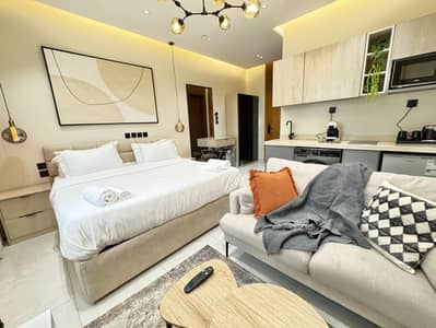 Studio for Rent in North Jeddah, Jeddah - Premium fully furnished studio | Modern design and fully equipped kitchen | Al-Salamah District – Jeddah Studio for Rent in North Jeddah, Jeddah - Premium fully furnished studio | Modern design and fully equipped kitchen | Al-Salamah District – Jeddah