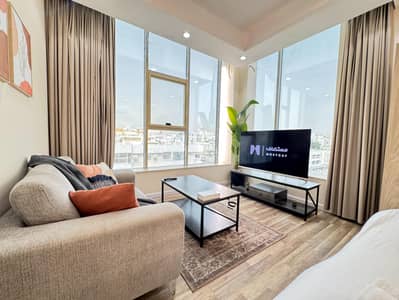 1 Bedroom Apartment for Rent in North Jeddah, Jeddah - Luxurious one-bedroom apartment and living room | Fully equipped kitchen and distinctive view | Al-Rawdah District, Jeddah 1 Bedroom Apartment for Rent in North Jeddah, Jeddah - Luxurious one-bedroom apartment and living room | Fully equipped kitchen and distinctive view | Al-Rawdah District, Jeddah