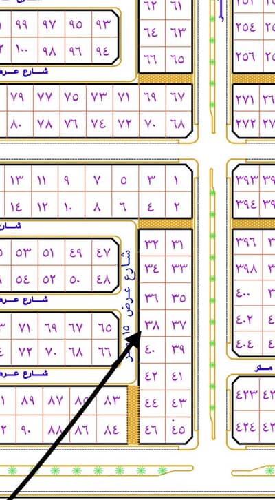 ارض سكنية  للبيع في اليرموك، حفر الباطن - للبيع ارض حي اليرموك مخطط 145/9