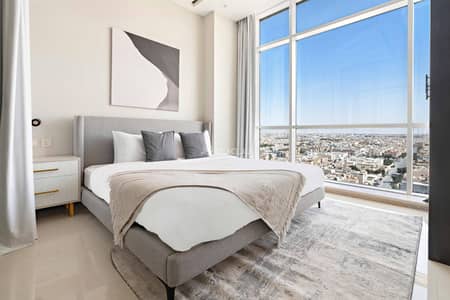 شقة 1 غرفة نوم للايجار في شمال الرياض، الرياض - Furnished 1BR in Al Sahafah | Pool & Co-working | No Commission