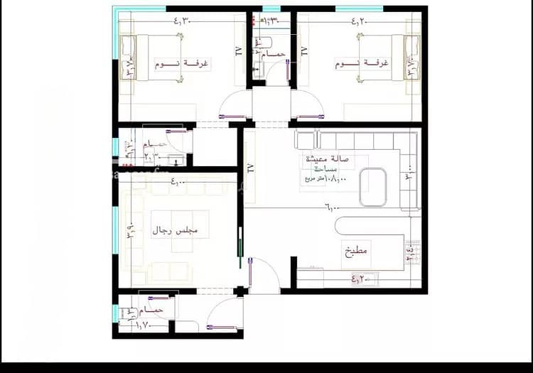 Apartment For Sale in Al Nuzhah, Jeddah Apartment For Sale in Al Nuzhah, Jeddah