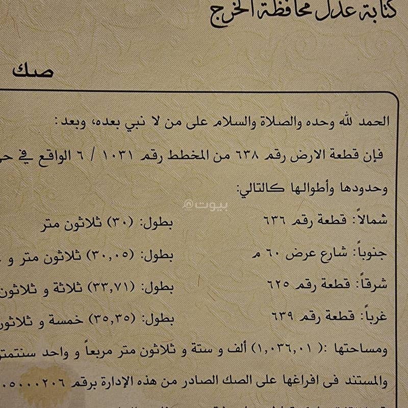 ارض سكنيه شارع 60 جنوبي الخرج حي الهدا 6 للمستقبل ارض سكنيه شارع 60 جنوبي الخرج حي الهدا 6 للمستقبل