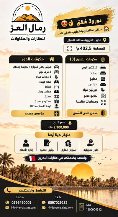 عمارة سكنية 6 غرف نوم للبيع في الشراع، الخبر - عمارة سكنية للبيع في الشراع، الخبر عمارة سكنية 6 غرف نوم للبيع في الشراع، الخبر - عمارة سكنية للبيع في الشراع، الخبر
