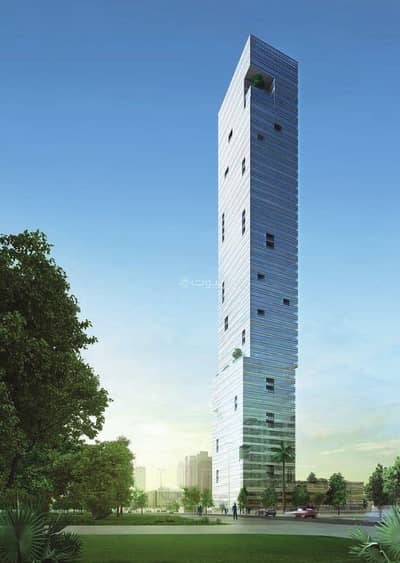 4 Bedroom Flat for Sale in North Jeddah, Jeddah - Luxury residential units for sale in the architectural masterpiece "Gold In Tower" | Al-Shatie District, Jeddah
