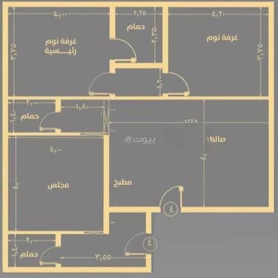 3 Bedroom Flat for Sale in North Jeddah, Jeddah - Apartment for sale in Al Rawdah, North Jeddah