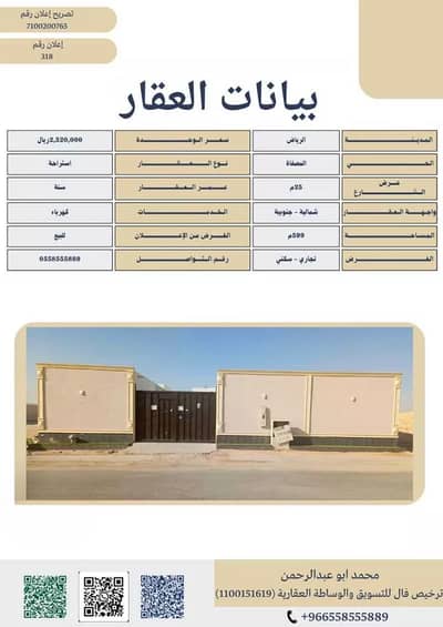 استراحة 1 غرفة نوم للبيع في جنوب الرياض، الرياض - استراحة للبيع في المصفاة،الرياض