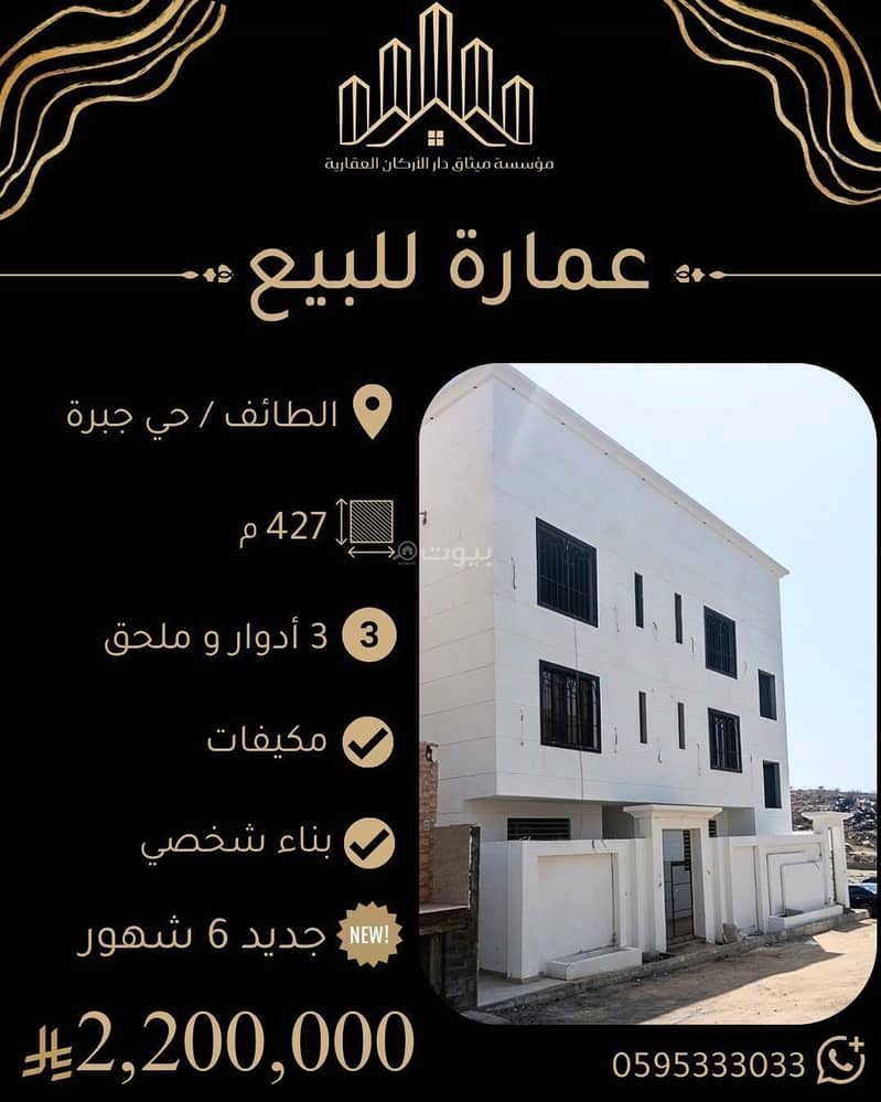 للبيع عمارة سكنية بالطائف للبيع عمارة سكنية بالطائف