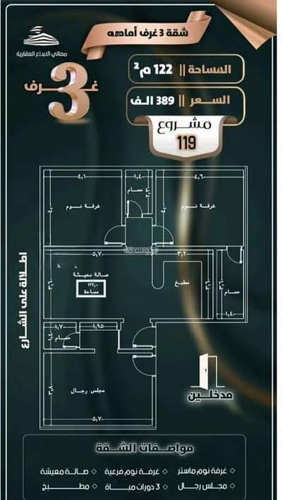 3 Bedroom Flat for Sale in North Jeddah, Jeddah - Apartment For Sale in Al Safa, North Jeddah 3 Bedroom Flat for Sale in North Jeddah, Jeddah - Apartment For Sale in Al Safa, North Jeddah